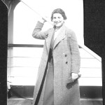 Trudel on the ship